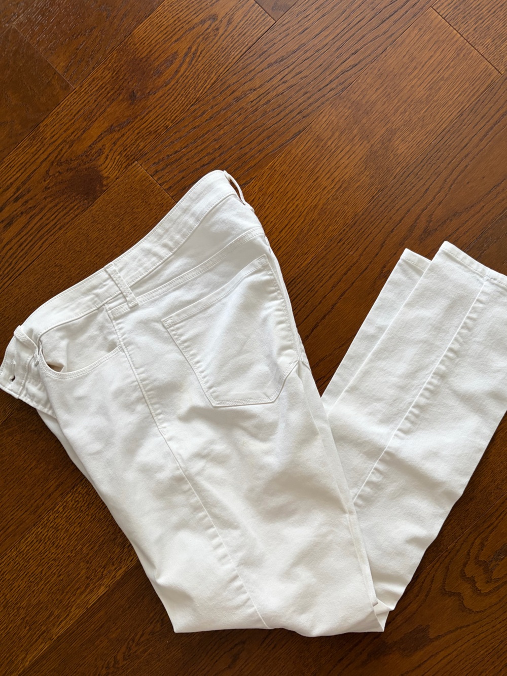 Old Navy White high rise straight Women's Jeans